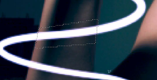 Electrifying Energy Beams photoshop effect