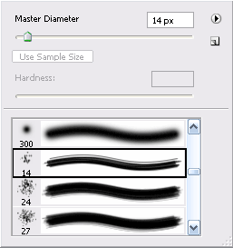 Phoenix Hair Effect smudge tool