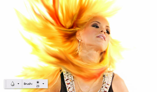 Phoenix Hair Effect blending mode